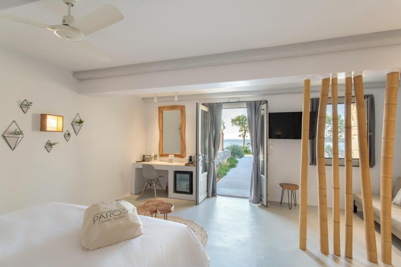 Paros Comfy Suites Nausa Exteriér fotografie