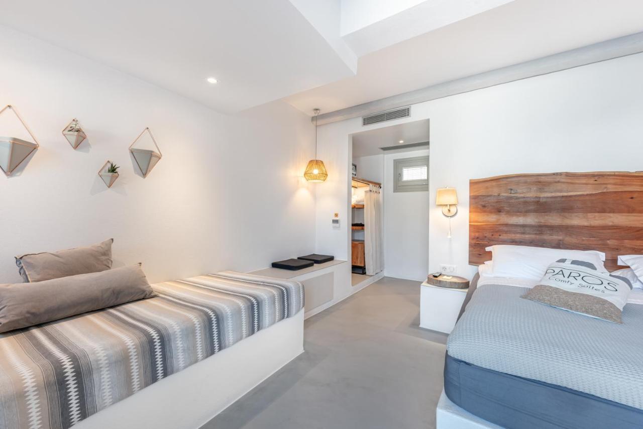 Paros Comfy Suites Nausa Exteriér fotografie