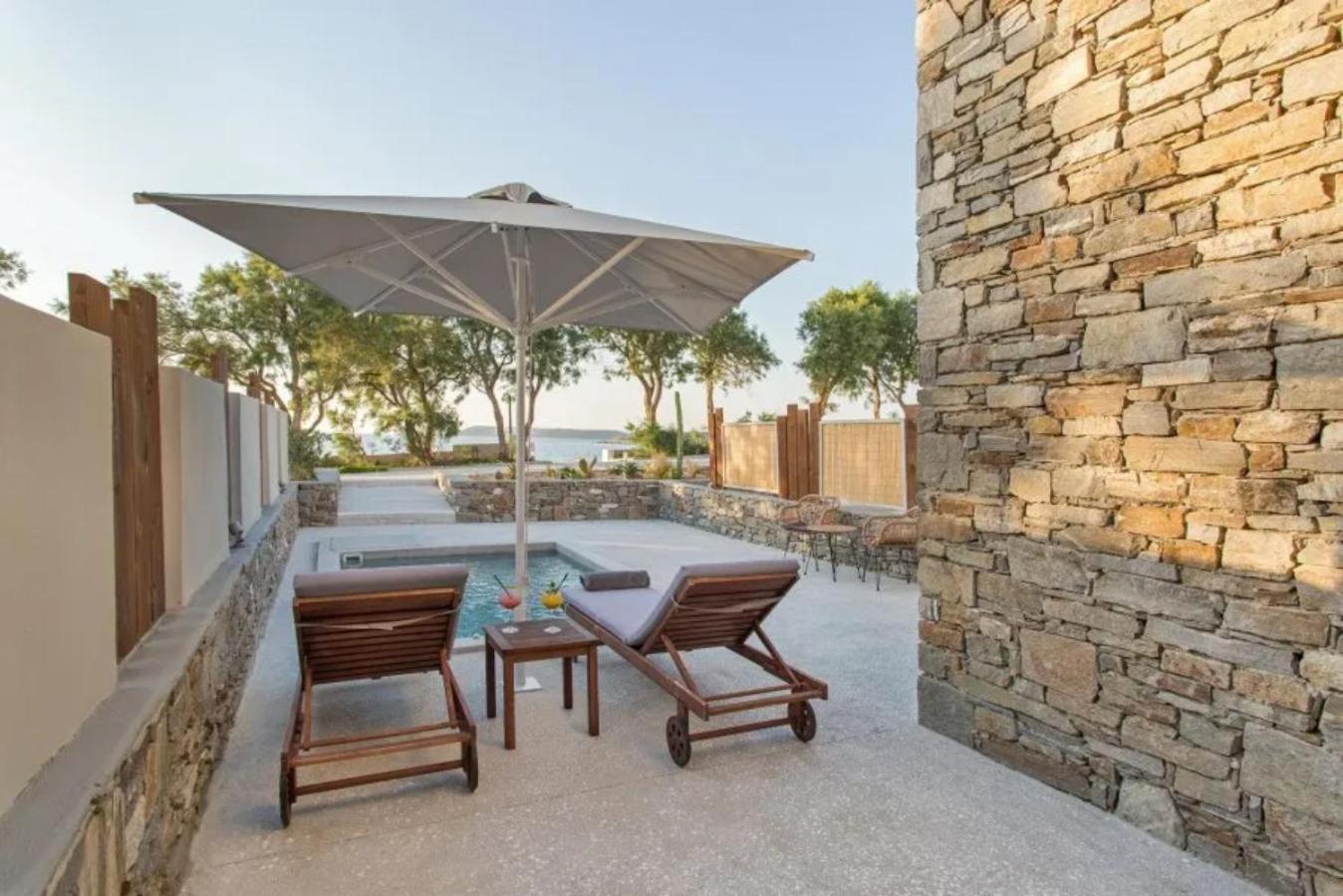 Paros Comfy Suites Nausa Exteriér fotografie